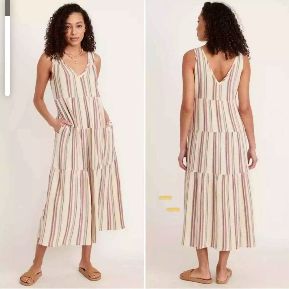 Marine Layer Gauzy Dress M NWOT